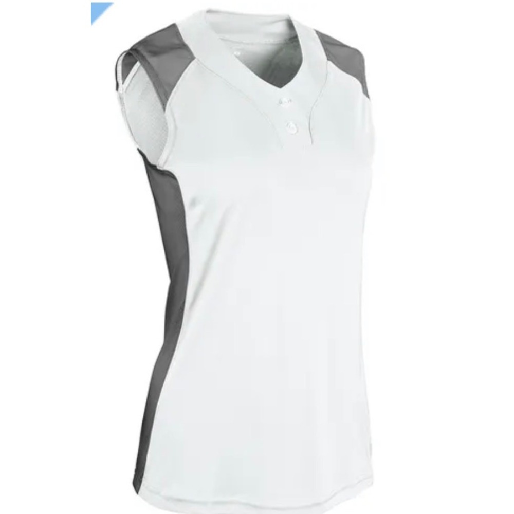 Champro‎ Sports Infinite 2-Button Sleeveless Jersey  – Girls – Size Small – NWT